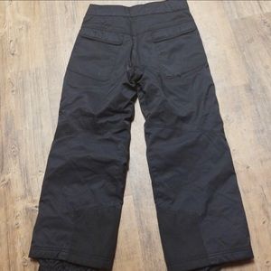Boys or Girls Black Spyder Snow Ski Pants 8